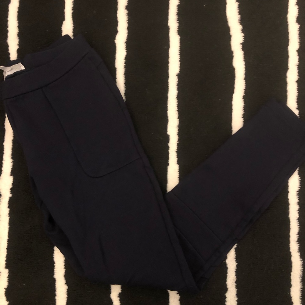 SIX CRISP DAYS NAVY LEGGING PANTS